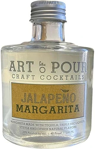 Art of the Pour Jalapeno Margarita