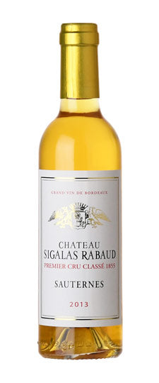 Chateau Sigales Rabaud Sauternes 2013 375mL