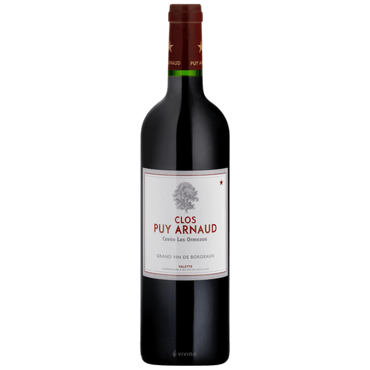 Clos Puy Les Orneaux Castillon Rouge 2015