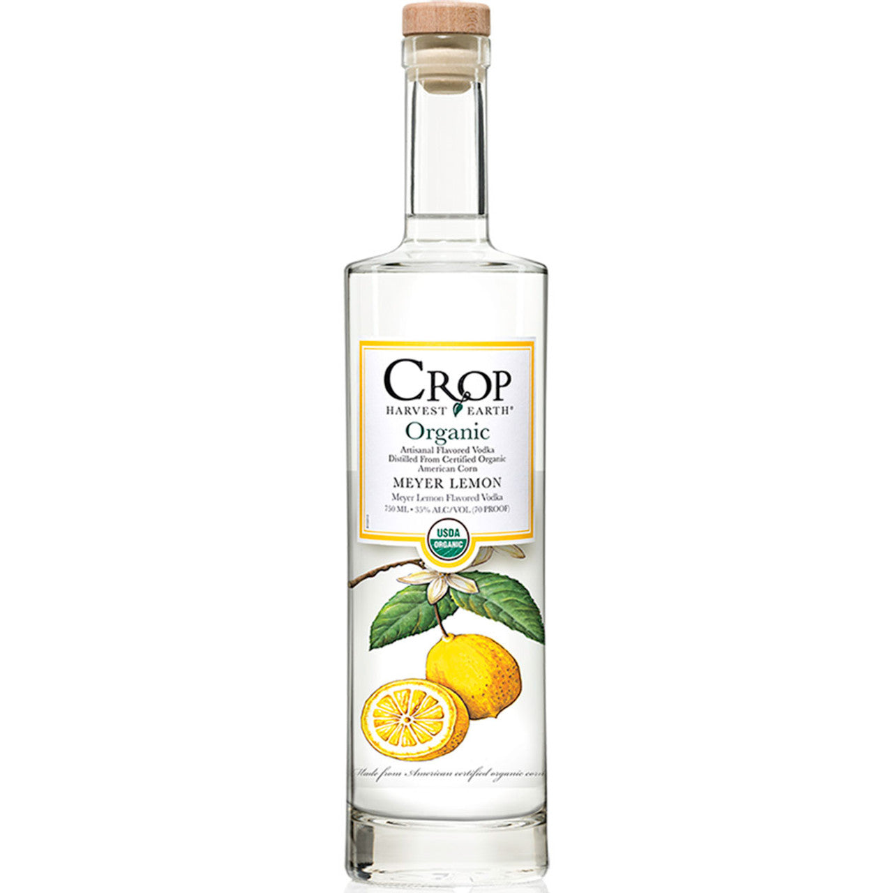 Crop Organic Lemon Vodka