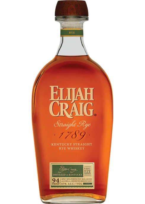 Elijah Craig Straight Rye