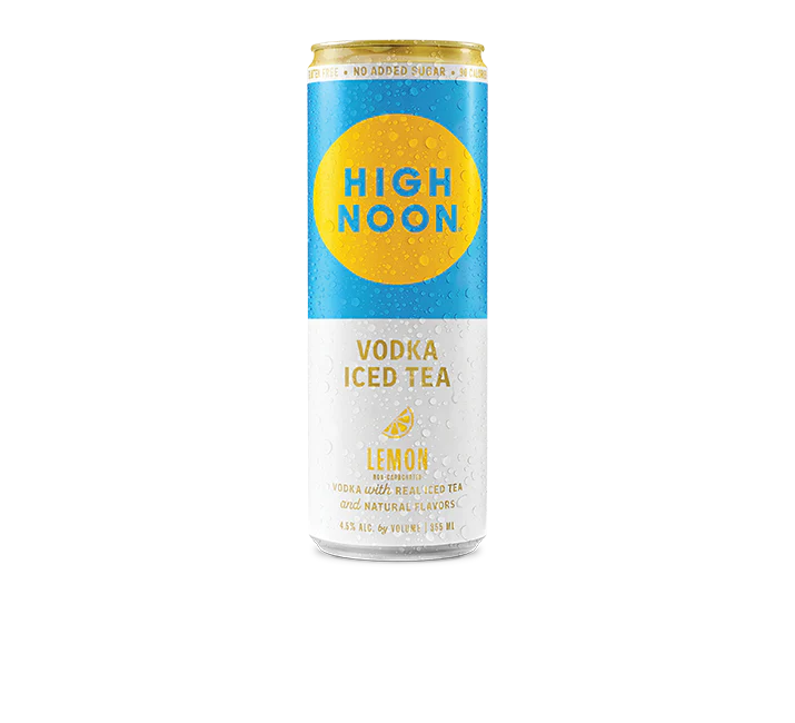 High Noon Lemon Iced Tea single can