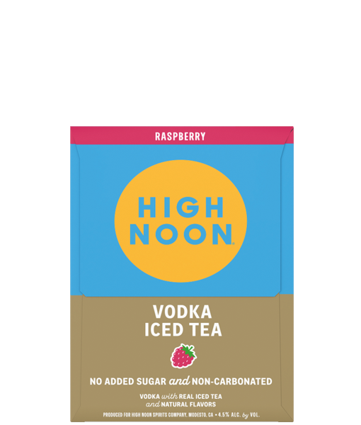 High Noon Raspberry Hard Tea – Moderne Barn Wine & Spirits