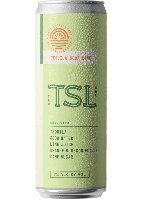 TSL Tequila Soda Lime 4 Pack