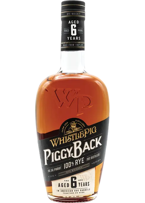 WhistlePig Piggyback 6 year Rye